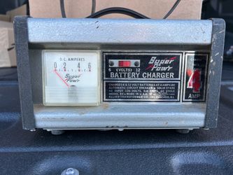 Vintage Sears Roebuck 6 and 12 volt car battery charger