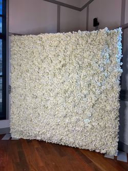 Flower wall Backdrop 3D 8x8 ft FOR SALE