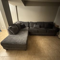 Black Sectional Couch