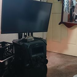 4k monitor+speaker+LG tv