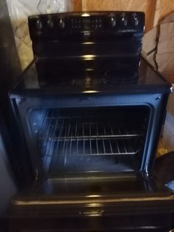 Stove Electric Black