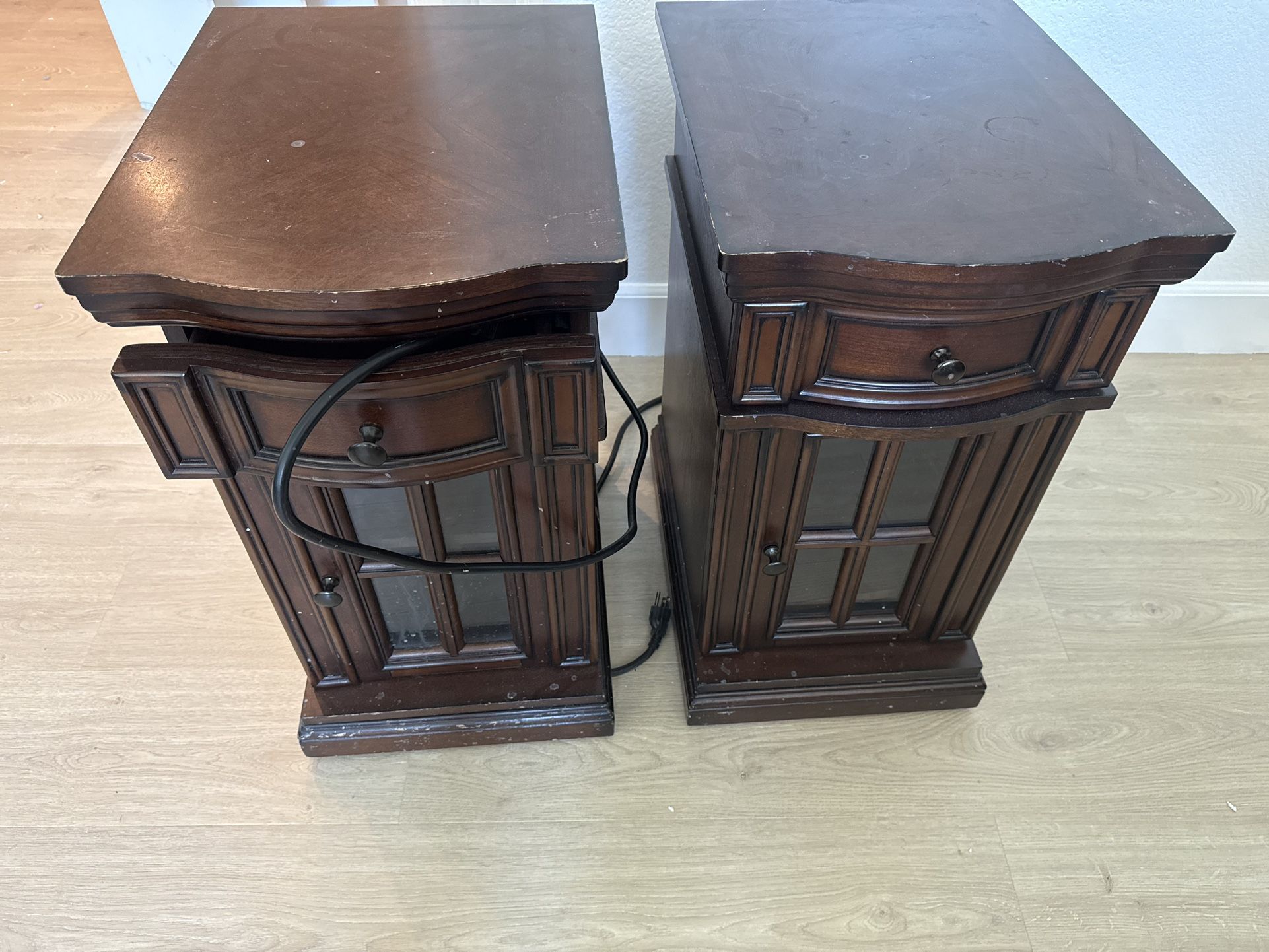 Costco Table Stands (2) With Cord
