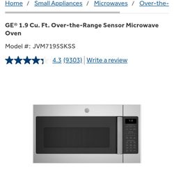 GE Microwave 
