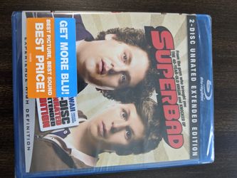 Superbad sealed blu ray