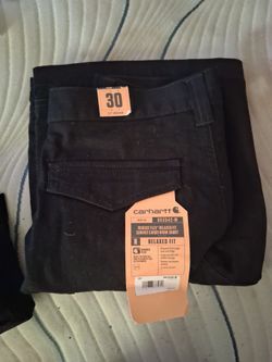 Carhartt Rugged Flex Canvas Cargo Work Short Size 30
