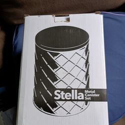 Stella Metal Canister Set