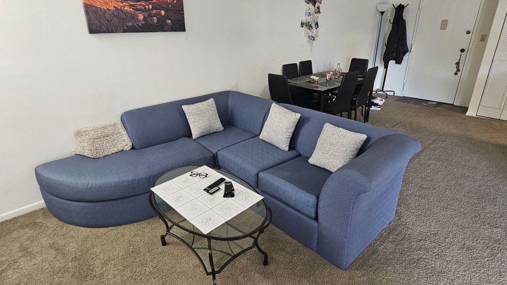 Sectional Sofa – Fair Condition – Pickup Only