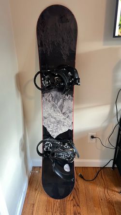 Snowboard & snow boots