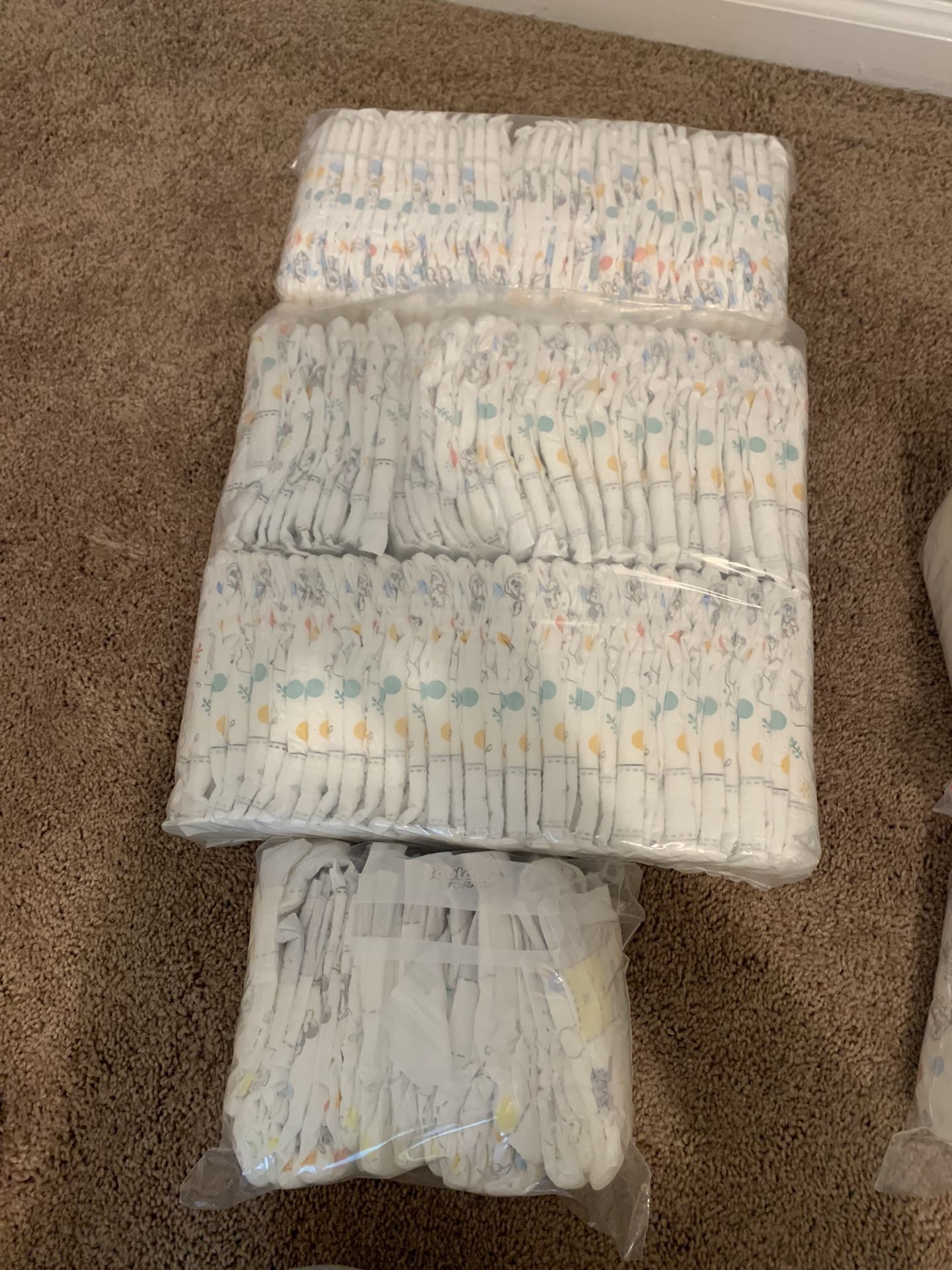 Diapers Size Newborn And One
