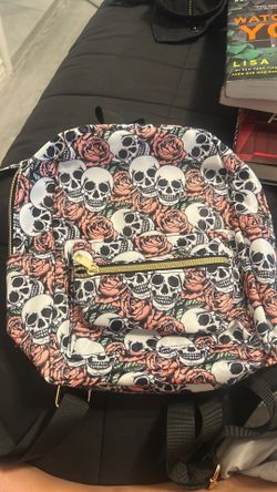 Skull mini backpack