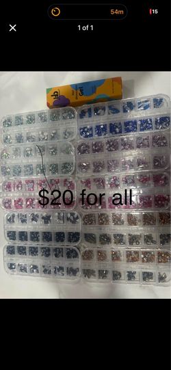 10 Rhinestone Boxes