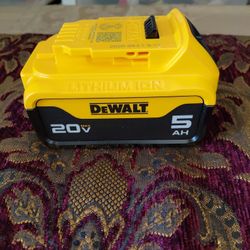 Dewalt 20maxv 5ah New$85