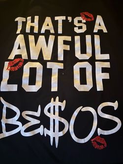 awful lot of besos shirt