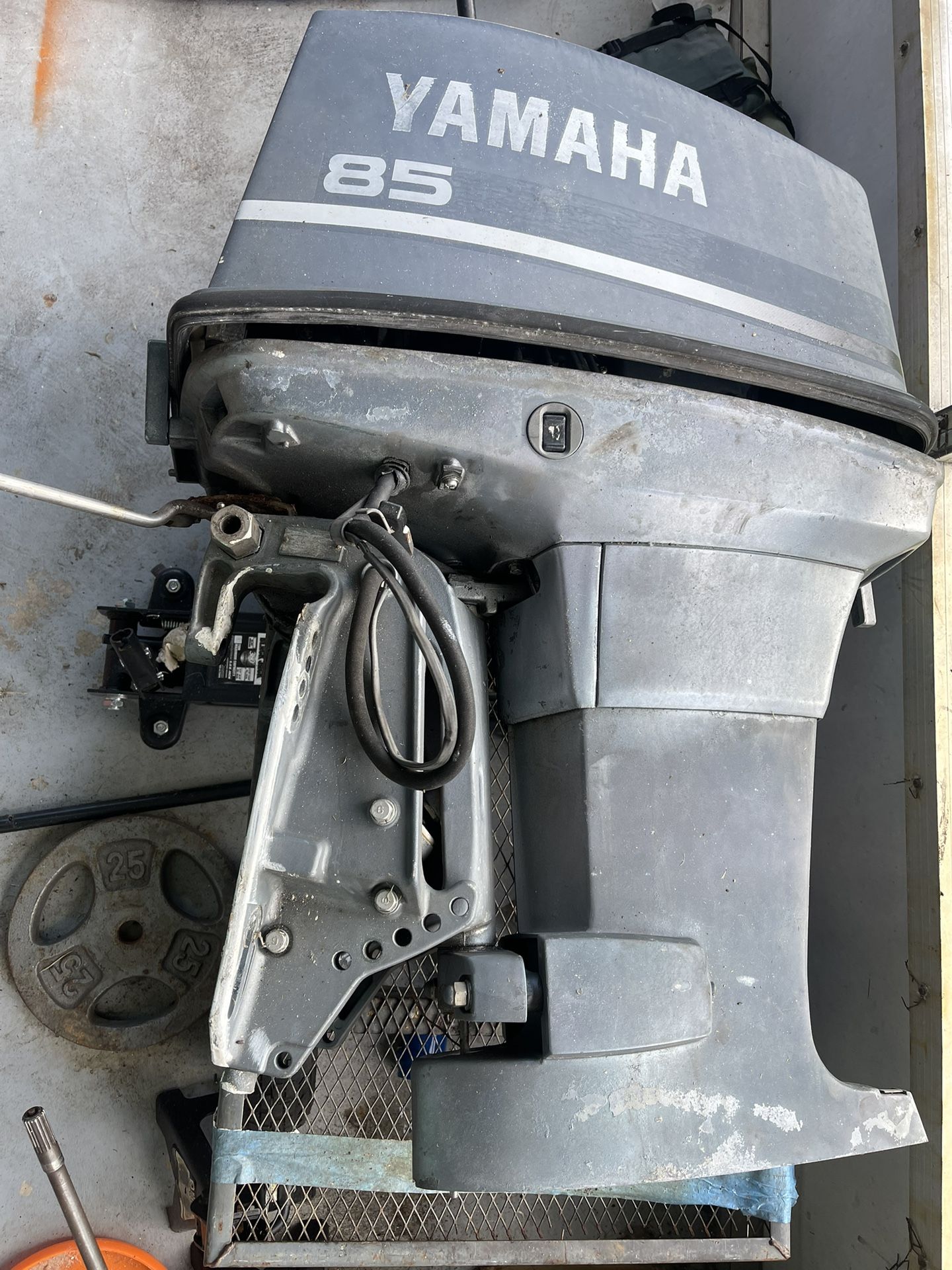 85hp Yamaha Outboard Motor