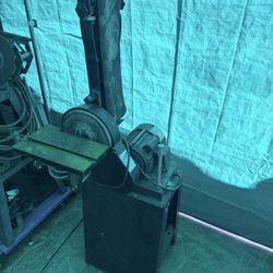 Disc And Belt Sander With Stand