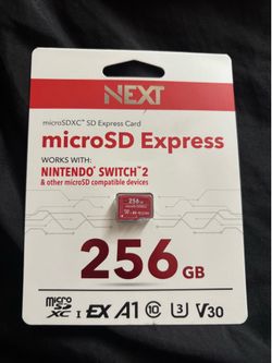 Next microSD express 256gb