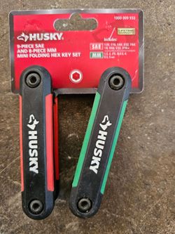Husky Mini Folding Hex Key Set