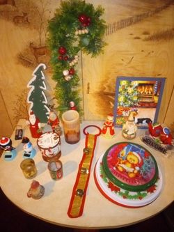 Box Of Christmas Decorations 