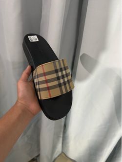 Burberry slides