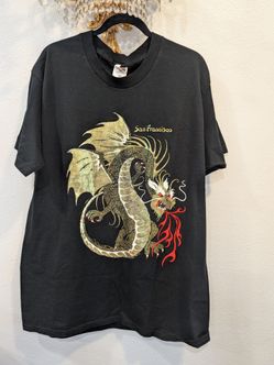 Vintage San Francisco Golden Dragon T-shirt Men's Size XL
