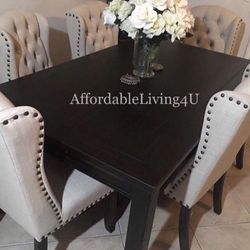 7 Pc Dining Table Set Brand New In Box 