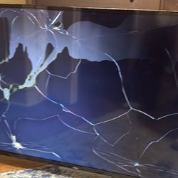 Cracked TV