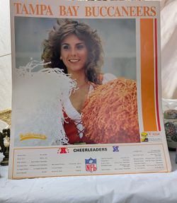 Vintage Tampa Bay buccaneers poster