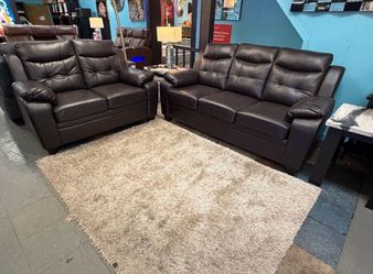 Upgrade your living space today with this Modern Sofa & Loveseat Set — now just $698 (limited time only)!