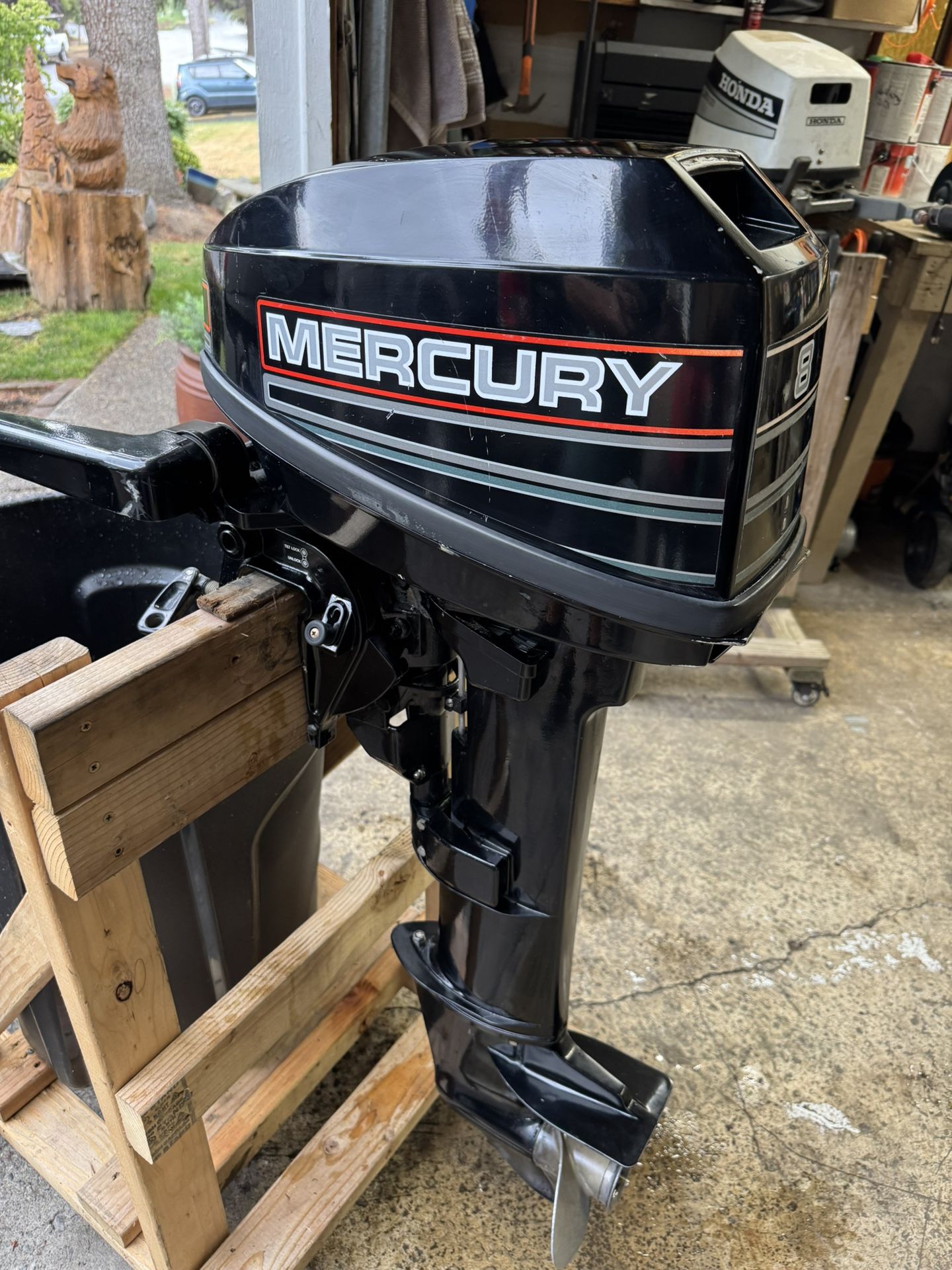2000 Mercury 8hp Long Shaft Two Stroke