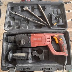 Chicago Electric 1” SDS Rotary Hammer Drill with Case – Works Great!
