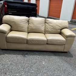 Genuine Leather Sofa!
