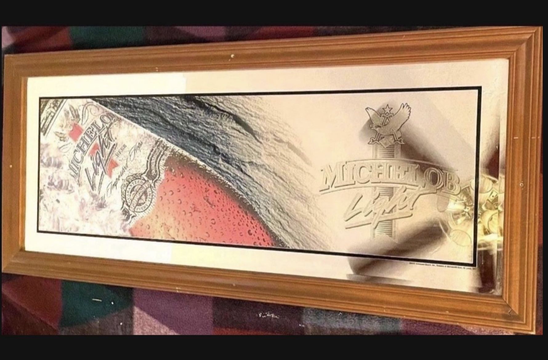 Large Michelob Mirror