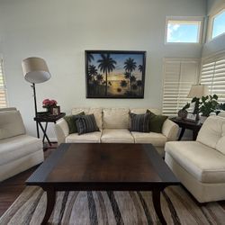Sofa and Side Chairs 