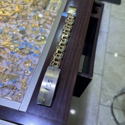 10k Gold Chino Bracelet 