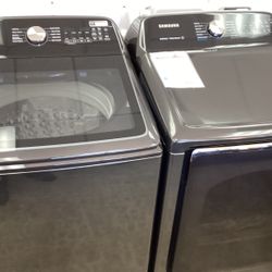 New Samsung Top Load Set 