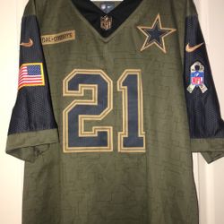 Special Edition Camo Ezekiel Cowboys Jersey 