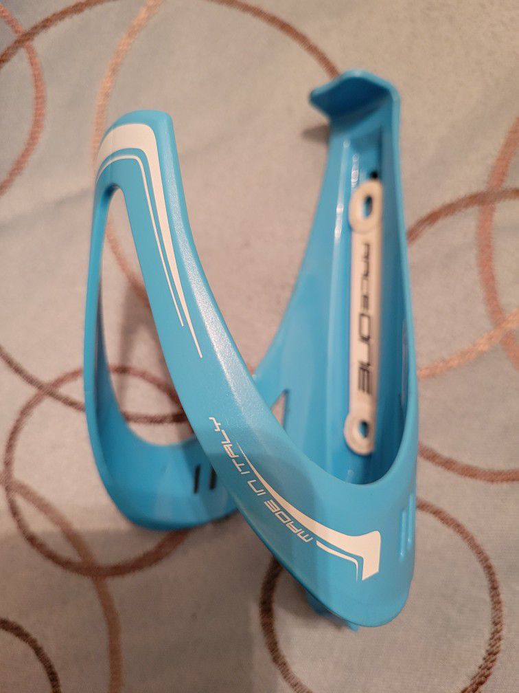 Water Bottle Cage.  Blue 