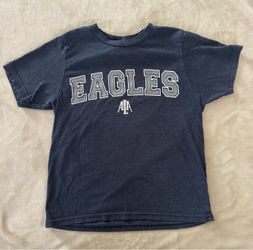 ALA Eagles Youth T-Shirt Size Medium (8) Navy Blue