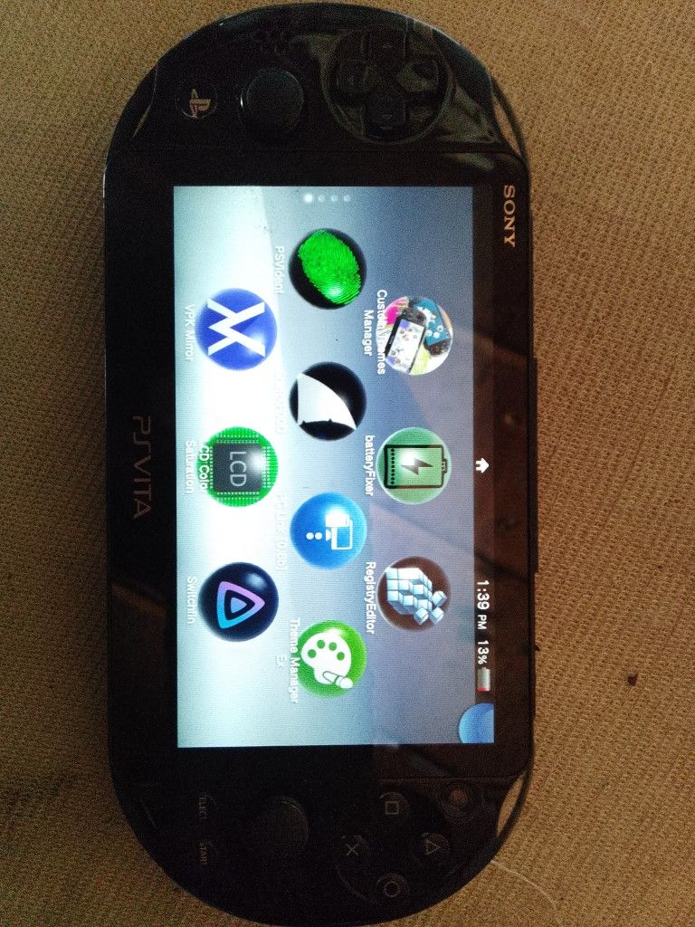 Jailbroken PS Vita