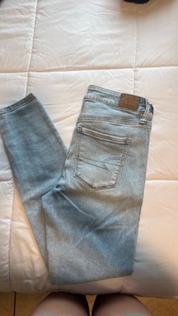 American eagle skinny super stretch jeans size 8