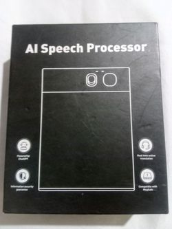 AI speech processor