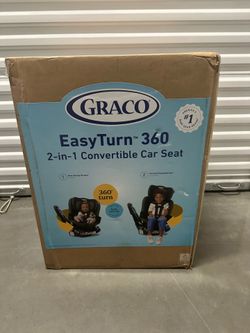 (2 Available) Graco EasyTurn 360° 2-in-1 Convertible Car Seat – New Open Box