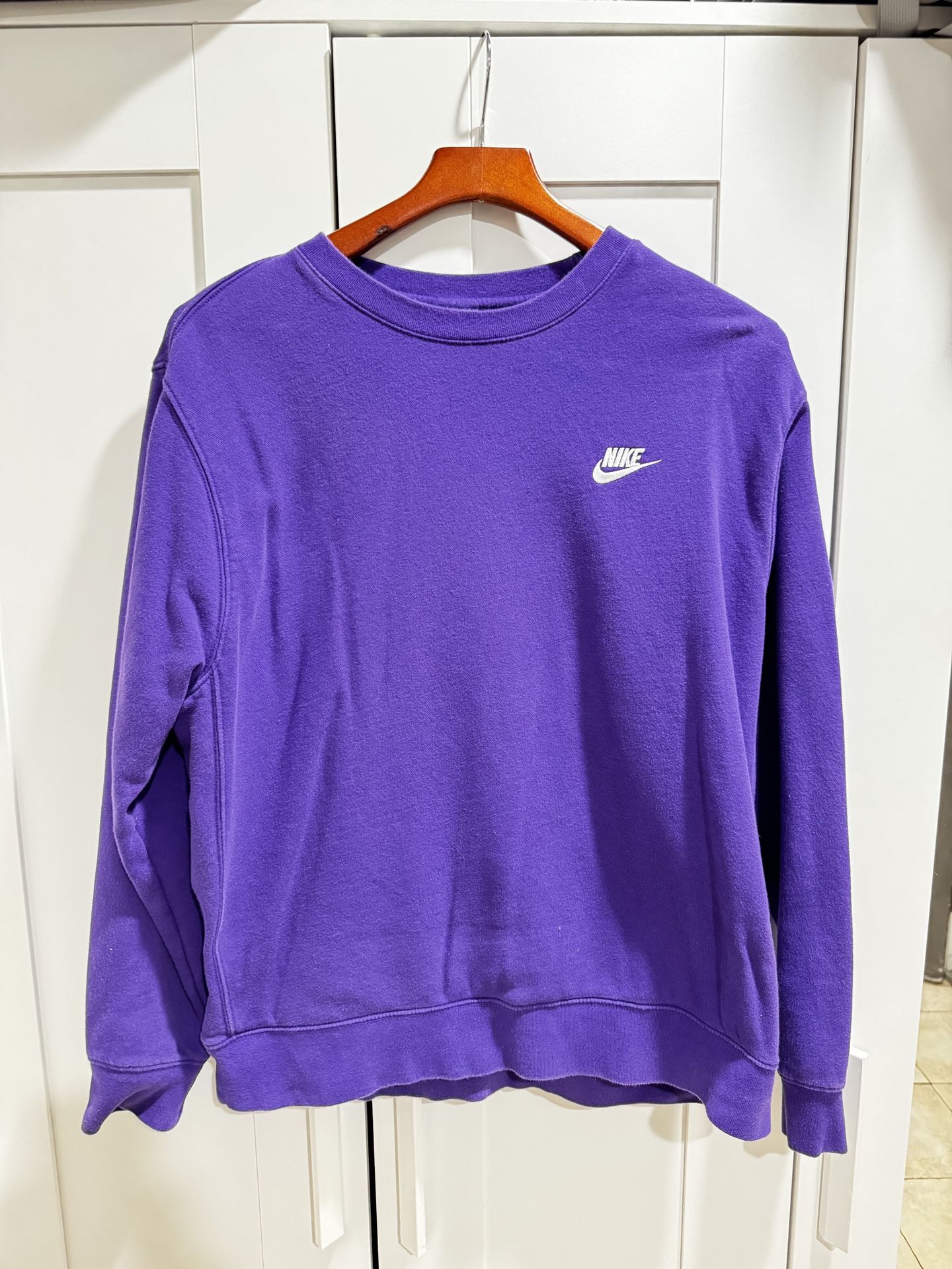Purple Nike Crewneck Sweatshirt Size L