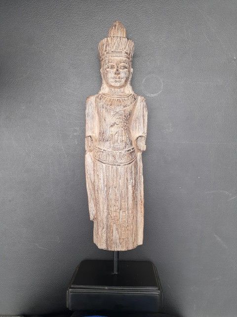 Wooden Carved Buddha Statue