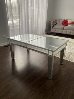 Mirror Living Room Table Coffee