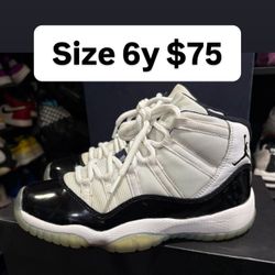 Jordan 11s Size 6y