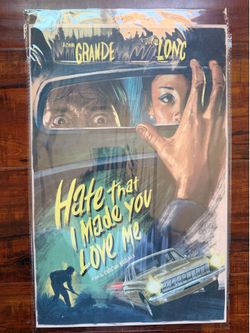 Official Ariana Grande Hate That I Made You Love Me Poster