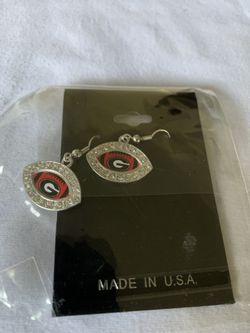Georgia Bulldogs football Earrings