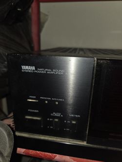 Yamaha M-65 amplifier