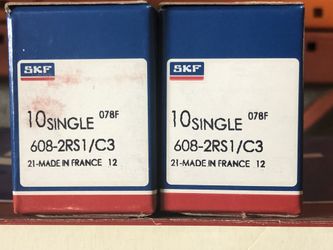 New Bearings SKF 608-2RS1/C3 Price $ 2.50
